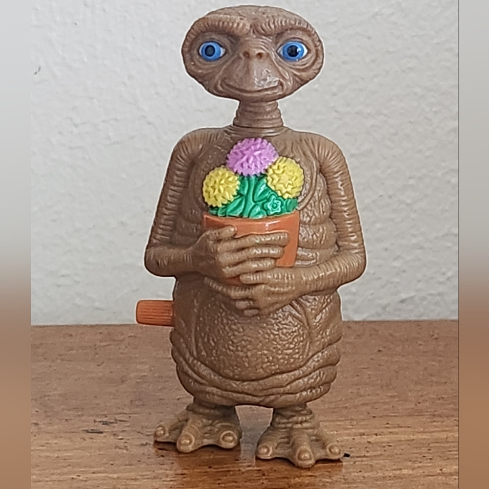Extraterrestrial Flower Pot Wind up Toy Wendy's Happy Meal Toy